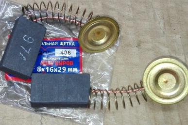 Щетки 8*16*29мм КИРОВ УШМ Китай 406
