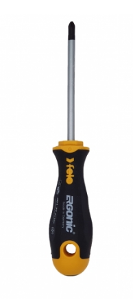 Отвертка + PZ2*100мм Felo Ergonic 40120310