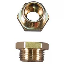 Переходник 3/8" (папа)- 1/4" (мама), 180190 B