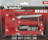 Степлер Matrix скобы 53, 4-8 мм ПЛАСТКОВЫЙ 40907