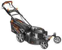 Газонокосилка бензиновая CARVER LMG-3651DMSW 3,6кВт,Ш-51см, кол.8"/11", 65л, ПОВОРОТНЫЕ передние кол