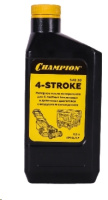 Масло 4-х тактный SAE 30 CHAMPION минеральное API SL/CF 0,6л 952851