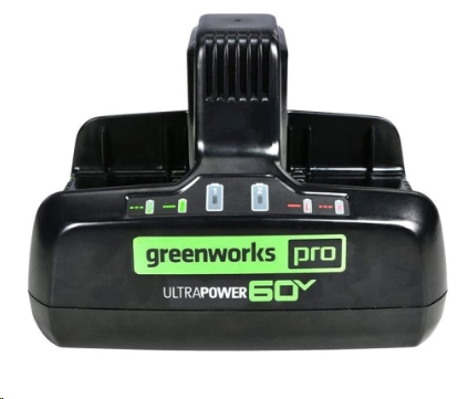 Зарядное устройство Greenworks G60DC10 60V 10А для 2х аккумуляторов Быстрое 2954407