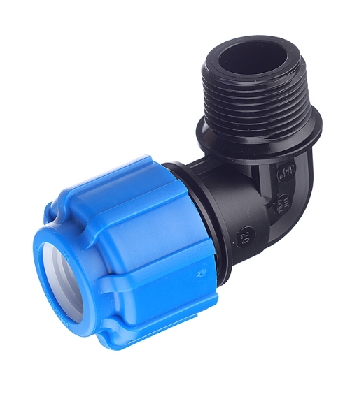 Отвод 25*3/4" наружная резьба ПНД РТП УГОЛ