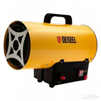 Пушка газовая 15кВт Denzel GHG-15, 500 м3/ч, пропан-бутан 96477
