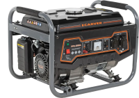 Генератор 2,1/2,3кВт CARVER PPG- 2500А (бензиновый, LT-168, 220В, бак 15л) 01.020.00010