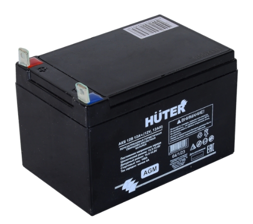 Аккумулятор 12в 12А/ч Huter