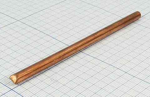 Жало паяльное 5* 80 медное скос