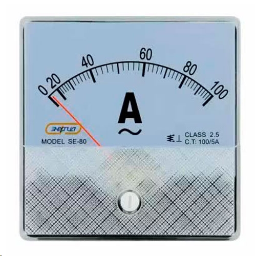 Амперметр SE-80 100А/5А Переменка ЭНЕРГИЯ