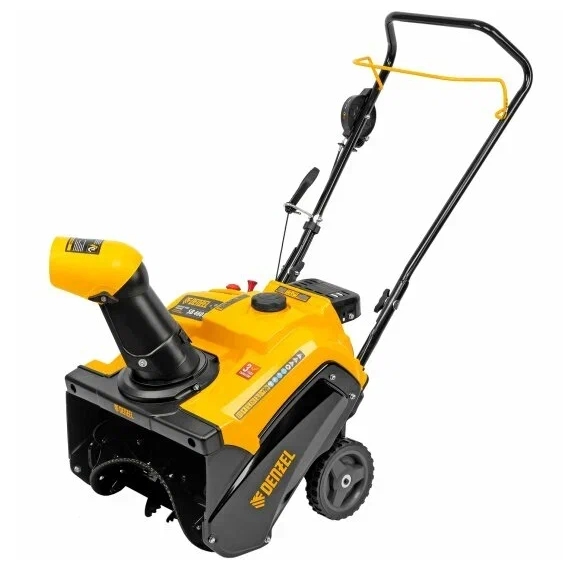 Снегоуборщик 460/270мм Denzel SB 460 E, 99cc, эл.старт, шнек SnowCrusher, двигатель 3л.с 97649