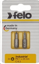 Бита PH1*25мм Felo Industrial (2шт.) 02201036