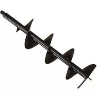 Шнек для земли 150мм CARVER AG-52 (d пос=20мм, D=150мм, L=80см) 01.003.00015