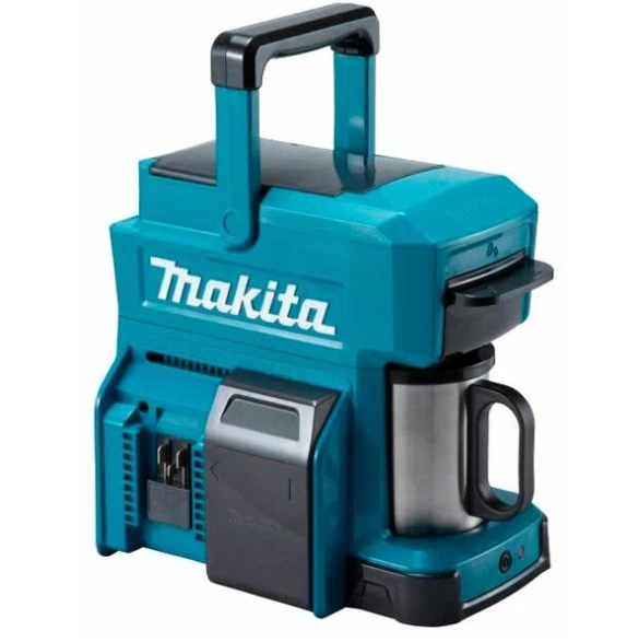 Кофемашина MAKITA DCM501Z аккумуляторная\сетевая 18В, 12V, Li-ion, Кружка, адаптирована под капсулы,