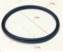 Уплотнительное кольцо 1,5х33 Вихрь П-1600К-М 	61/85/508