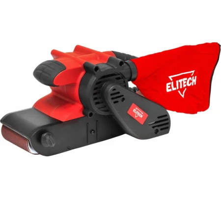 Ленточная шлифмашина ELITECH МШЛ1210Э 100-610мм 1200Вт 220-400ммин