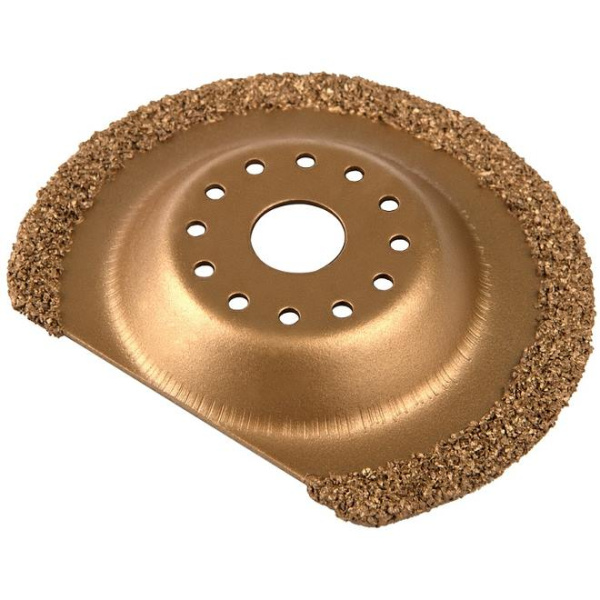 Насадка МФИ ПРАКТИКА режущая L-образная, HCS, по дереву, 28 мм, мелкий зуб для фигурного пиления 918