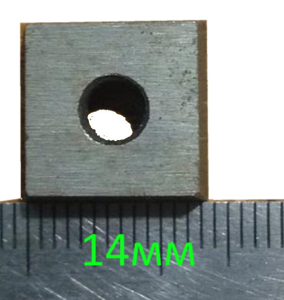 Нож ножниц ЗУБР 13.65х13.95х5мм (пара)  U364-500-046