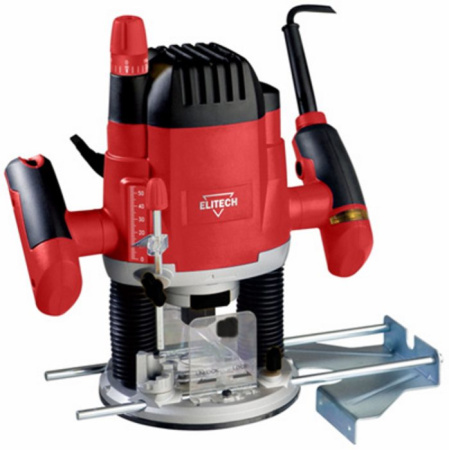 Фрезер Elitech Ф 1800Э  1800 W 12000-25000 обмин цанги 812 мм плавный пуск подсветка 43 к