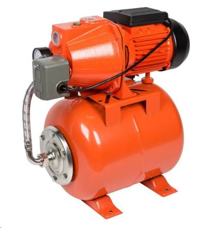 Насосная станция BRAIT NS- 80024C  ( чугун 800Вт гидробак 24л напор 45м подача воды 50лм)