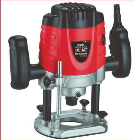 Фрезер BRAIT BRE 121500  электрический 1500Вт12000-26000 обминцанги 6-8-12ммглуб до 0-50мм 21