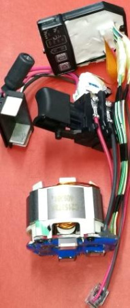 Электропроводка в сборе HITACHI WR18DBDL ударного гайковерта поз 31323435) 333-361кнопкастатор
