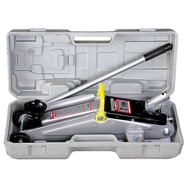 Домкрат подкатной 2,0т, Matrix  135–385 мм, в пласт. кейсе   51028