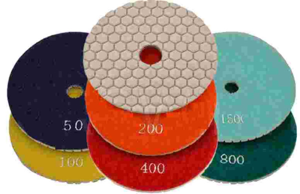 Набор дисков на липучке алмазные гибкие (черепашки)  без воды (7шт.) 103AT-BW7