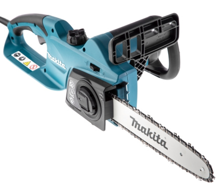 Электропила цепная MAKITA UC3041A 1800Вт,шина-30см,шаг-3_8_,паз-1.3мм, 4.6кг,кор,поперечное распол д
