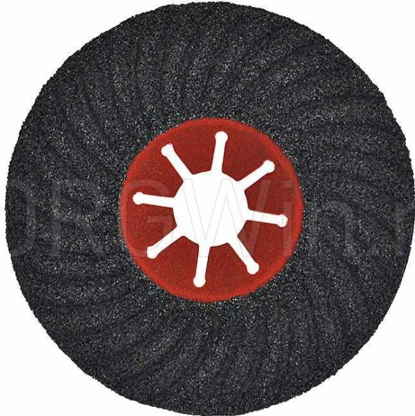 Круг зачистной 125*22 полужесткий шлифовальный на фибровой основе (акула) Р24 T813332