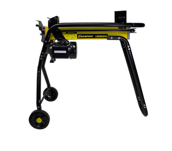 Дровокол CHAMPION LSH5001H  (2.2кВт 5 тонн,49.8кг высота стойки 1050мм+насадка колки дров на 4 части