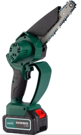 Пила цепная аккум FAVOURITE OBS 21 TG6 21В 2Ач Шина 6