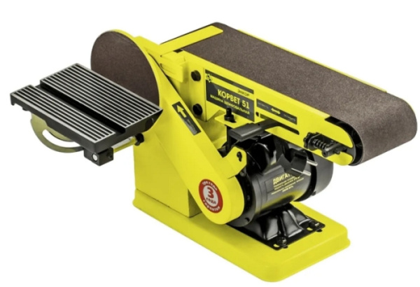 КОРВЕТ 51Л станок шлифовальный    (375 W, асинхронный двиг.,привод ремень, 1420 об/мин,90511