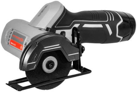 УШМ ИНТЕРСКОЛ ОМА-7612 аккум отрезная  АПИ-Т (Li-ion кейс 2 аккум 20 Ач ЗУ н