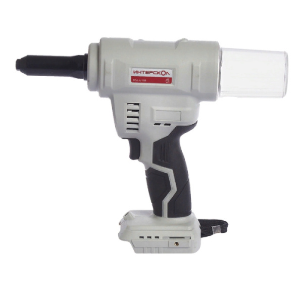 Заклепочник ИНТЕРСКОЛ ВПА-6/18В бесщеточный аккумуляторный вытяжной пистолет Li-ion АПИ  646.1.0.70