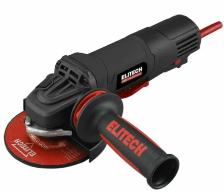 УШМ ELITECH HD AG 1212E(1200Вт 4000-11000 обмин плпуск элподдержка оборотов)