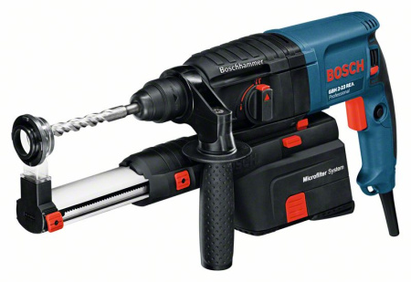 Перфоратор элек. BOSCH GBH 2-23 REA (710Вт,пыл_отс,2,5Дж,кейс) 0611250500