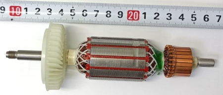 Якорь BOSCH GWS 11-125 ушм L-166 D-35 78мм М7 (1607000V51) ET-102040