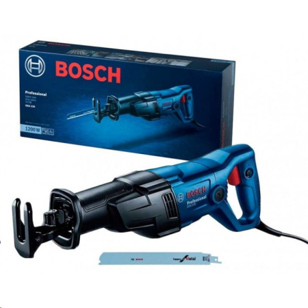 BOSCH GSA 120 Пила сабельная  (1200W,  0-3000 об/мин, вес 3,7кг, коробка) 06016B1020